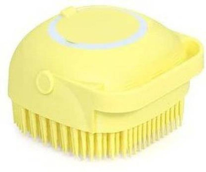 Rishika Soft Bath Body Brush with Shampoo, liquid Dispenser, Dirt Remover Massage Back Scrubber Shampoo bath brush soft with 80ml liquid shower ball Brand: