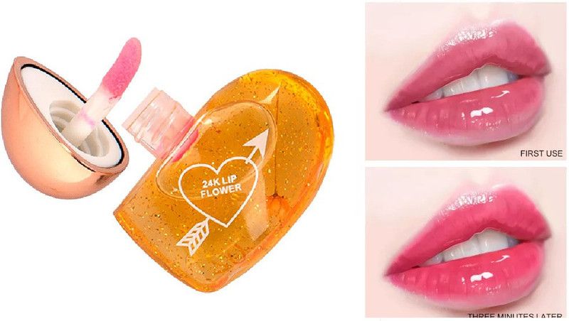 KAIASHA SHINE AND WATER PROOF GEL LIP GLOSS  (10 g, PINK)