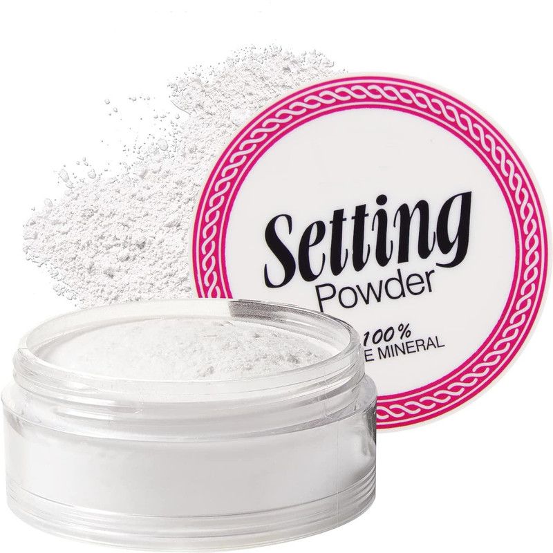 YAWI Ultra Fine Loos Finish Powder, Face Makeup Compact  (Matte Translucent, 8 ml)