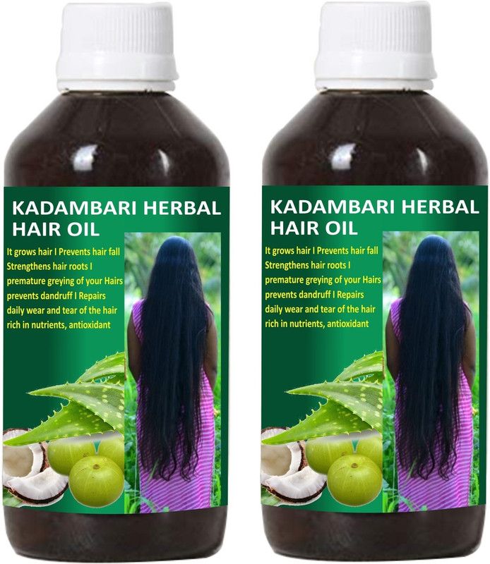 Donnara Organics Kadambari Herbal Hair Oil Combo pack of 2 bottles of 50 ml(100 ML) Hair Oil  (100 ml)
