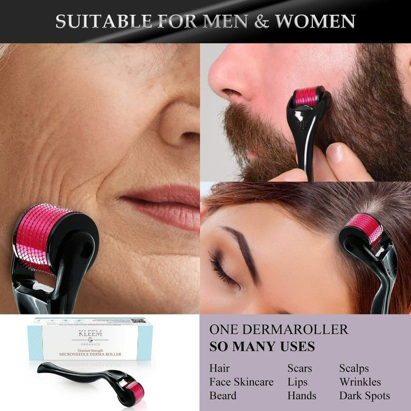 Ramya beauty care jugnoo 0.5mm Derma Roller Beard Activator &Hair Regrowth Micro Needling System  (100 g)