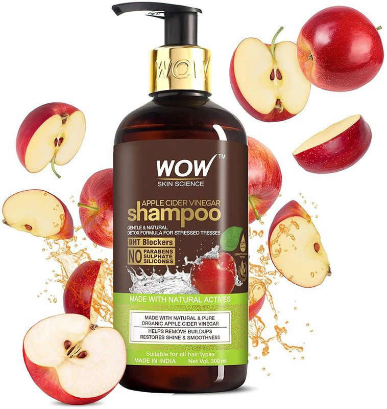 WOW SKIN SCIENCE Apple Cider Vinegar Shampoo  (300 ml)