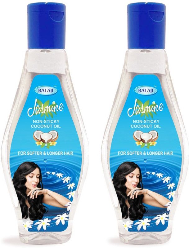 NIKHAR HERBALS BALAJI JASMINE AYURVEDIC Hair Oil for Shiny & Strong Hair 500ml (Pack of 2) Hair Oil  (1000 ml)