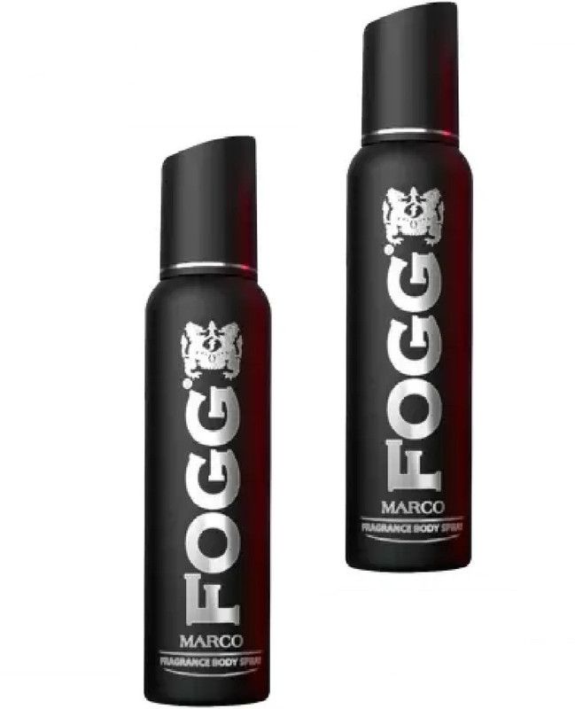 FOGG Marco Deodorant Spray Body Spray, 120ml Pack 2** Deodorant Spray - For Men  (240 ml, Pack of 2)