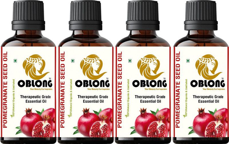 OBLONG PREMIUM QUALITY 100% ORGANIC POMEGRANET OIL 4 BOTTLE(S) OF 10ML  (40 ml)