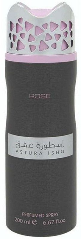 ASDAAF by Lattafa Rose Astura Ishq Perfumed Body Spray, 200ml Body Spray - For Men & Women  (200 ml)