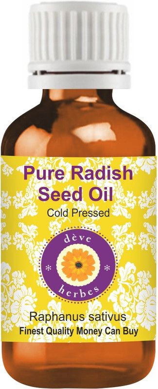 deve herbes Pure Radish Seed Oil 30ml (Raphanus sativus) 100% Natural Therapeutic Grade  (30 ml)