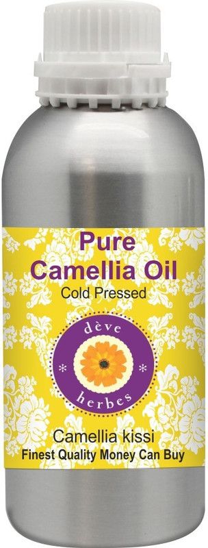 deve herbes Pure Camellia Oil (Camellia kissi) 100% Natural Therapeutic__-Grade Cold Pressed  (1250 ml)