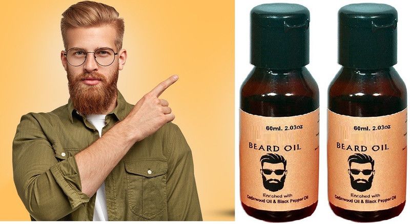 GABBU Beard Oil Growth | Softener | Conditioner | 100 % Natural 2 Hair Oil  (200 ml)
