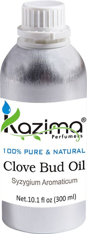 KAZIMA Clove Bud Essential Oil (300ML) 100% Pure Natural & Undiluted For Skin care & Hair treatment  (300 ml)