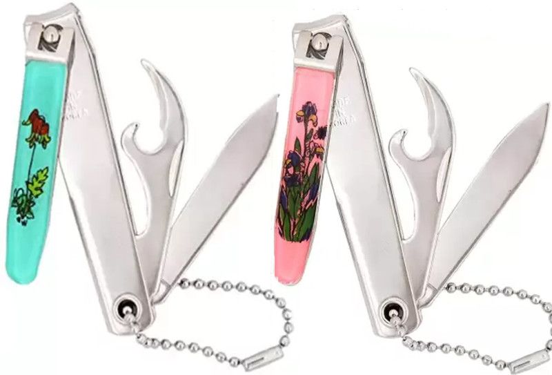 Honbon 2pc NailKatter Toenailcuter Fingernail Clipper NailFiler Professional Nailcutter