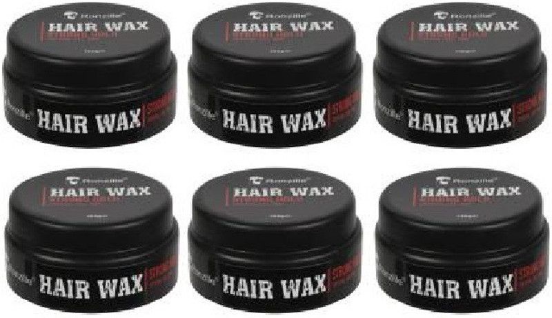 RONZILLE Professionnel Homme Strong Hold Matt Hair Wax Clay ( Pack of 6 ) Hair Wax  (600 g)