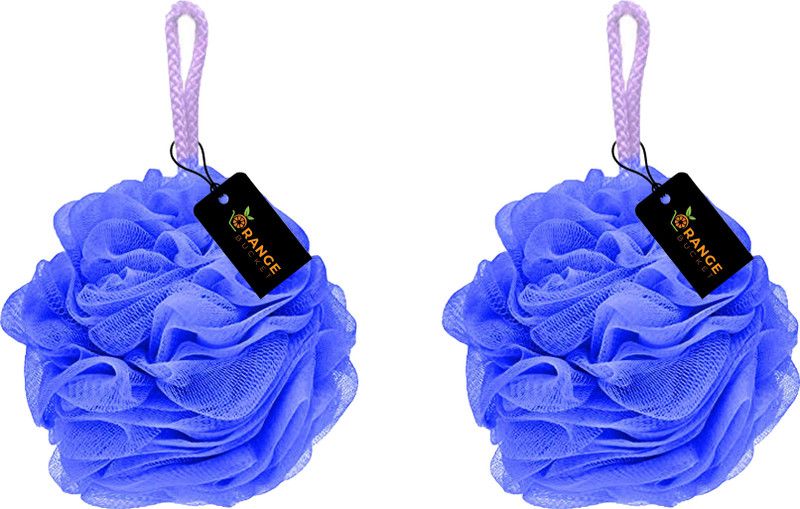 Orange Bucket Loofah  (Pack of 2, Blue)