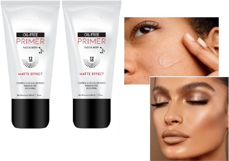 YAWI Combo Of Best Oil Control Make Up Base Primer - 60 ml  (Transparent)