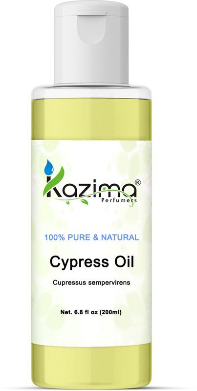 KAZIMA Cypress Essential Oil (200ML) 100% Pure Natural & Undiluted For Skin care & Hair treatment  (200 ml)
