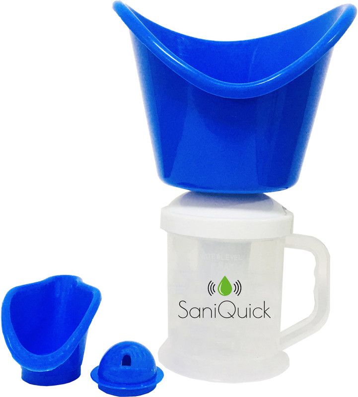 saniquick Steam Vaporizer, Nozzle Inhaler, Facial Sauna, and Facial Steamer Machine for Adults, Cold and Cough Professional Facial Steamer  (220 W)