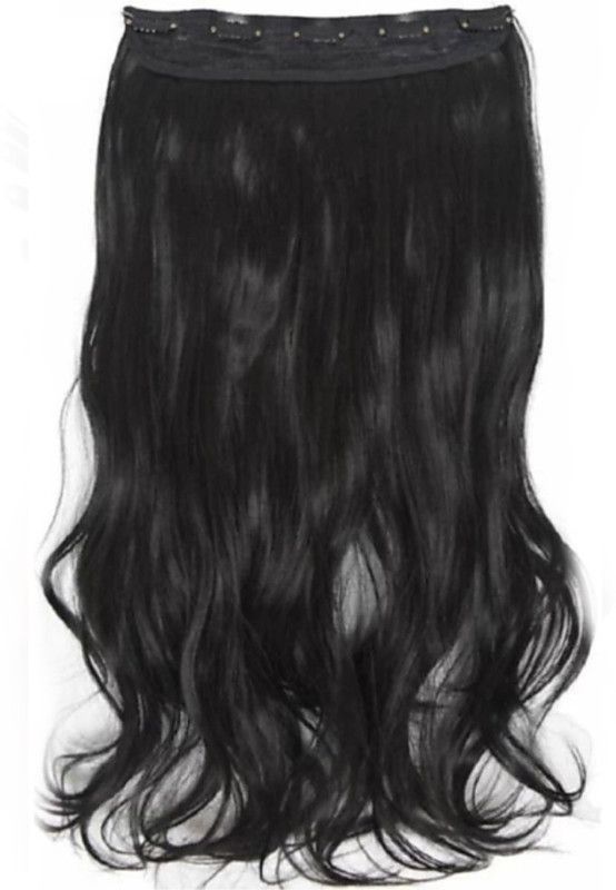 Rizi 5 Clip based natural black wavy Hair Extension