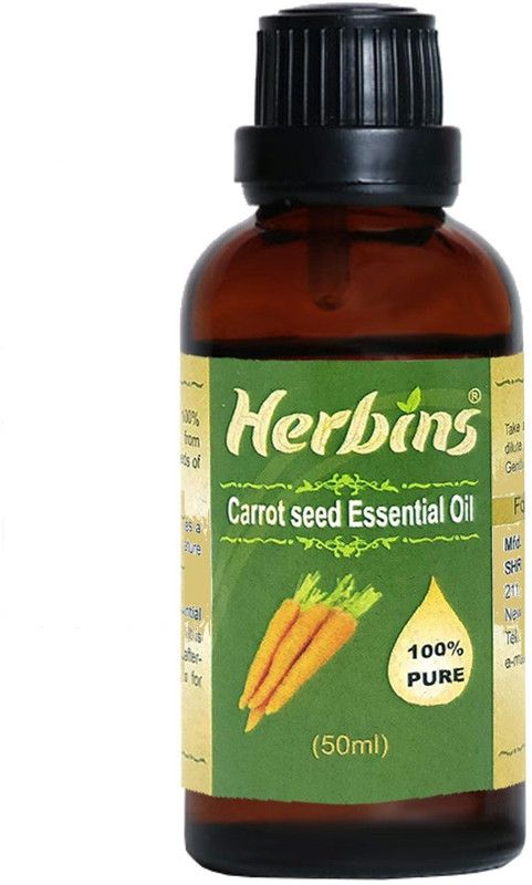 Herbins Carrot Seed Essential Oil-50ml  (50 ml)