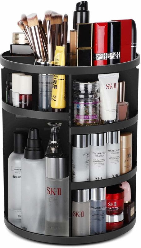 CITRODA Makeup Brush Organizer  (Black)