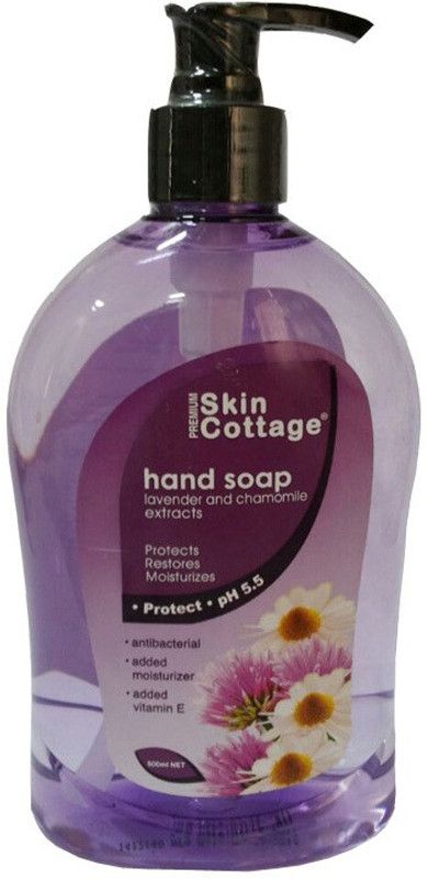 Skin Cottage Soap Lavender & Chamomile Hand Wash Bottle  (500 ml)