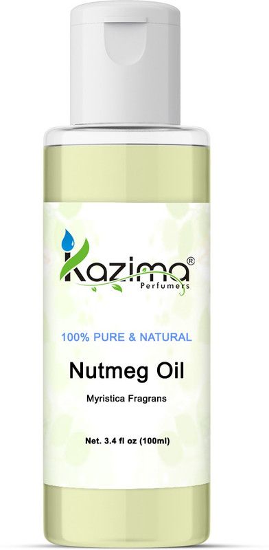 KAZIMA Nutmeg Essential Oil (100ML) 100% Pure Natural & Undiluted For Skin care & Hair treatment  (100 ml)