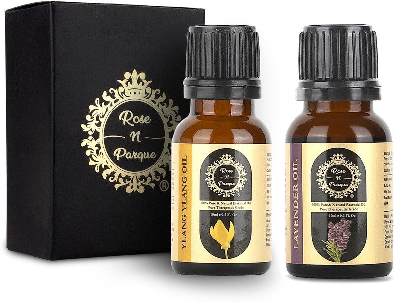 RosenParque 100 %Pure Lavender & Ylang ylang Essential Oil for 10 ML ( Pack of 2 )  (10 ml)