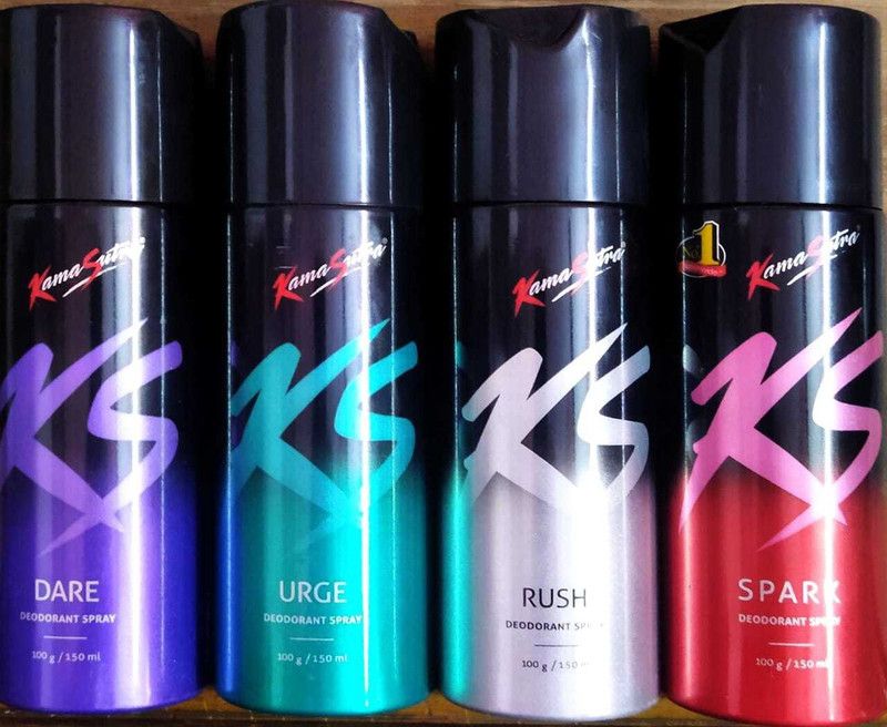 KS DURS Deodorant Spray - For Men & Women  (400 ml, Pack of 3)