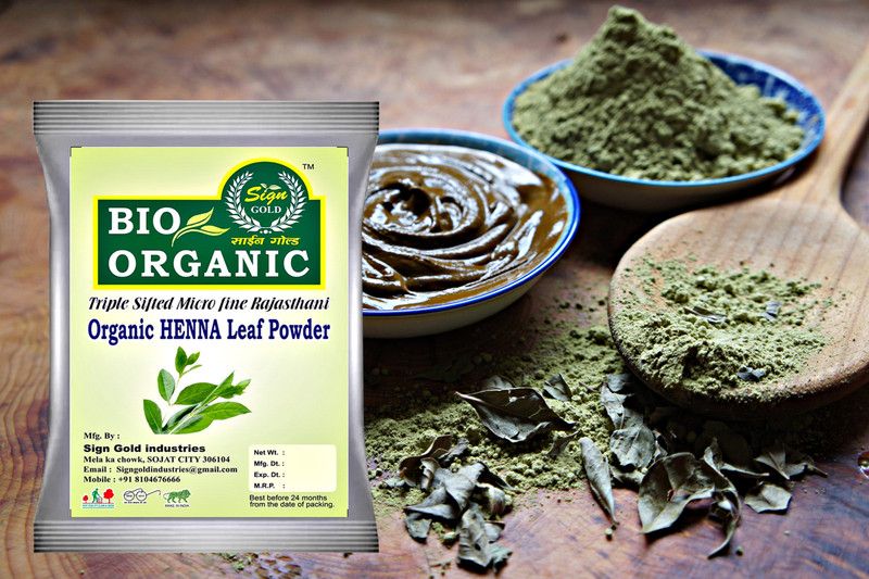 sign gold natural henna powder for hair  (100 g)