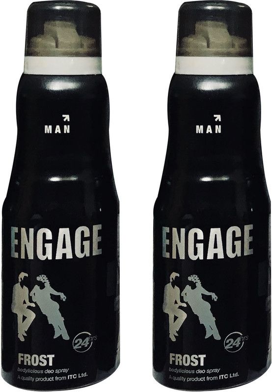 Engage FROST (PACK OF 2) Deodorant Spray - For Men  (330 ml, Pack of 2)