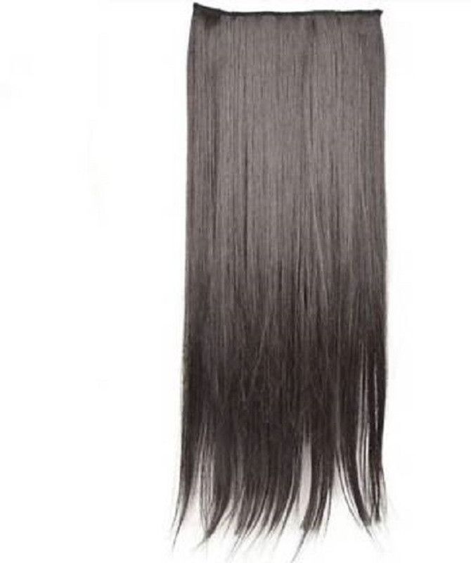 Vedica 5 Clip 24 Inch Natural Black Straight Extension Hair Extension