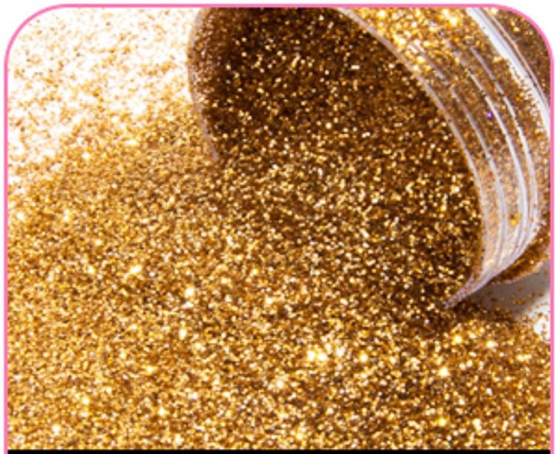 Latixmat Yellow Loose Shimmer Multi use Eye Shadow Glitter Powder Pigment Eye Makeup  (YELOOW)