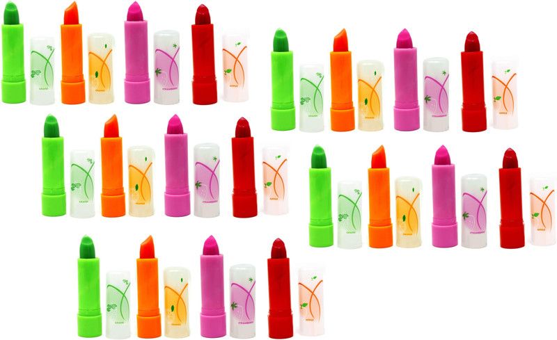 REIMICHI Ultra Hydrating & Moisture Lip Care Baby Color Changing Lip Balm Combo FRUIT  (Pack of: 20, 60 g)