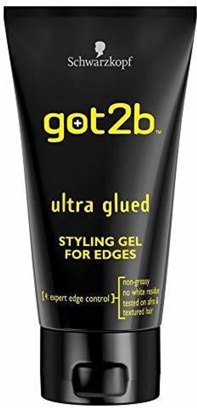 Schwarzkopf Got2b Ultra Glued Styling Gel for Edges Hair Gel 150 ml Hair Gel  (150 ml)