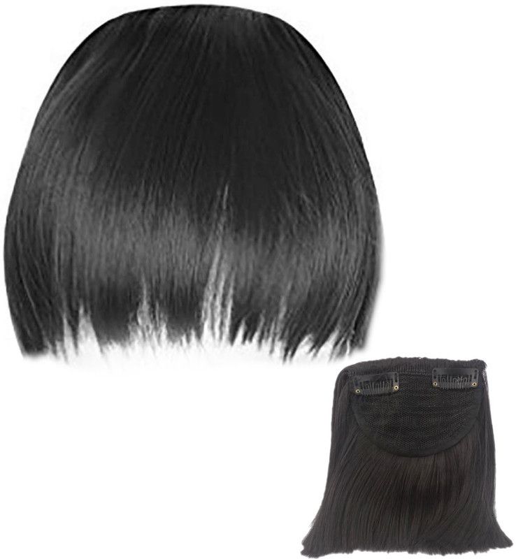 Maahal Clip On Synthetic Front Ban Hair Extension