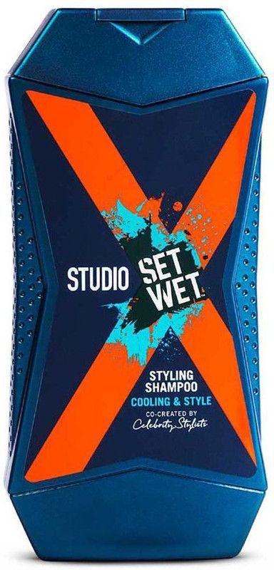 Set Wet Studio X Styling Shampoo Cooling and Style  (180 ml)