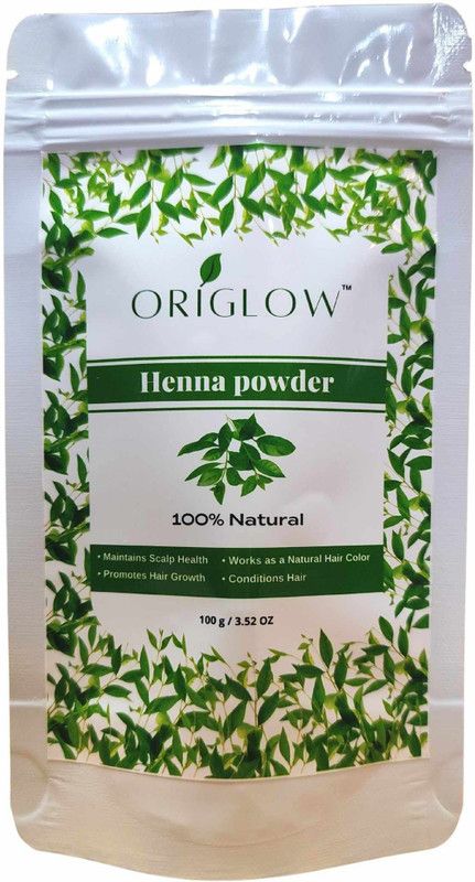 ORIGLOW Henna Powder for Hair Growth 100% Pure and Natural Hair Color  (100 g)