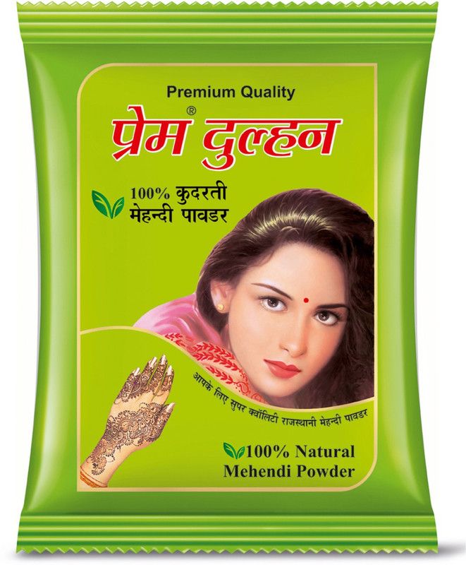 Prem Dulhan 100% Natural Mehendi Powder 500 GM  (500 g)
