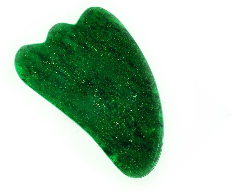 pinkcity creation Jade Stone Gua Sha Face Massage Tool,All Natural Handmade Healing Stone Gua Sha Scraping Facial Massage Tool.