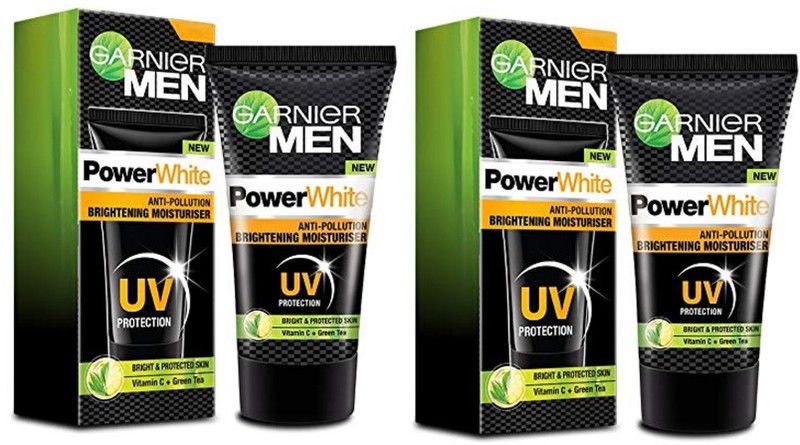 GARNIER Men Power White Anti-Pollution Brightening Moisturiser (UV Protection)  (80 g)