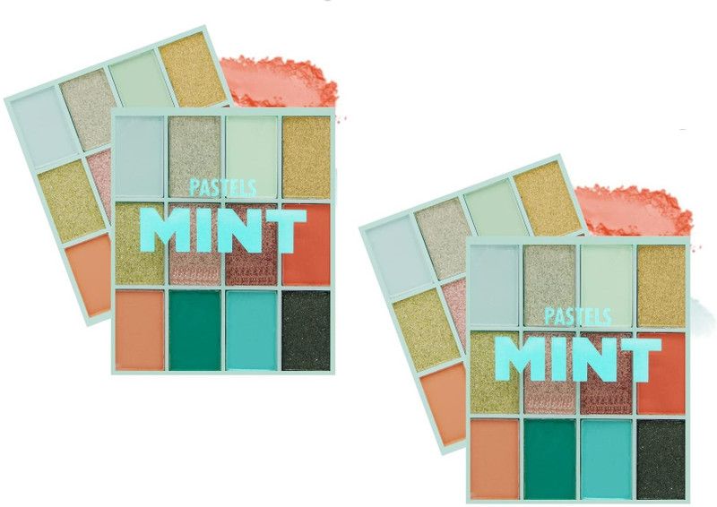 GFSU EYE MAKE UP PASTEL MINT EYE SHADOW MAKE UP COMBO 36 g  (MULTI COLOR)