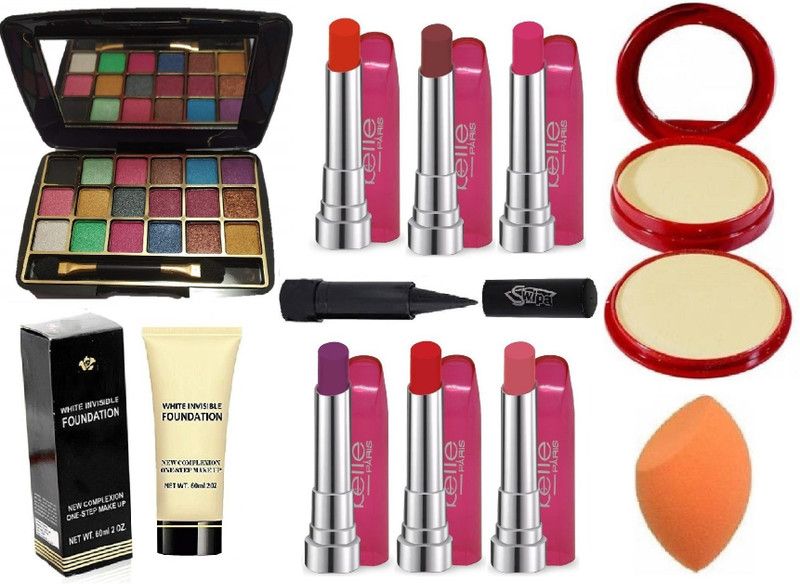 Belle Paris Perfect Makeup Kit For Girls, Women & Bridal  (Pack of 11)