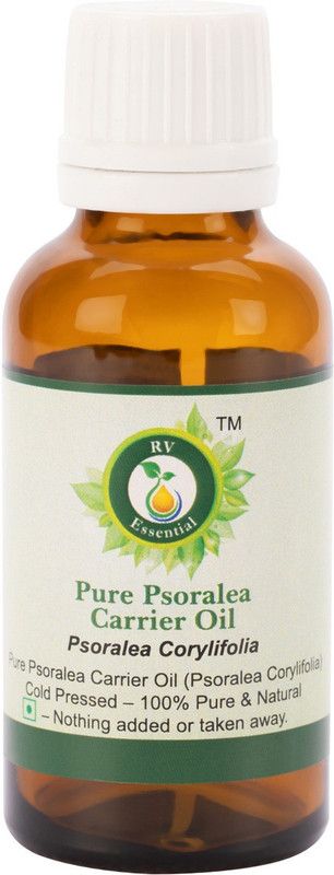 R V Essential Pure Psoralea Carrier Oil 50ml- Psoralea Corylifolia (100% Pure and Natural Cold Pressed)  (50 ml)