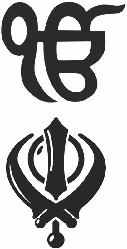 voorkoms khanda onkar sikh sign  (khanda onkar sikh sign)