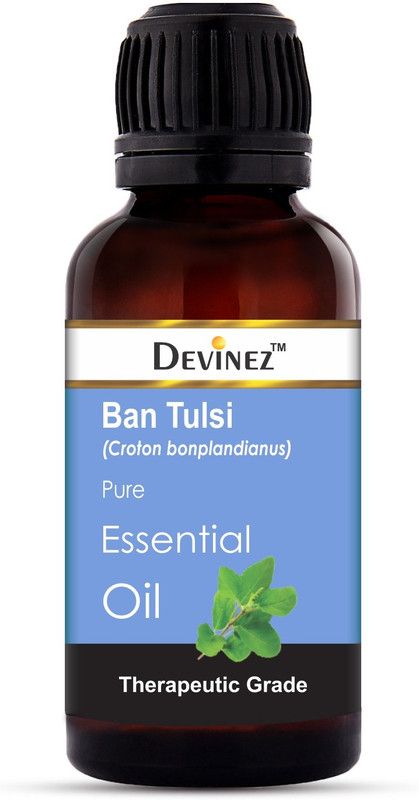 DEVINEZ Ban Tulsi Oil, 100% Pure, Natural & Undiluted, 30ml  (30 ml)