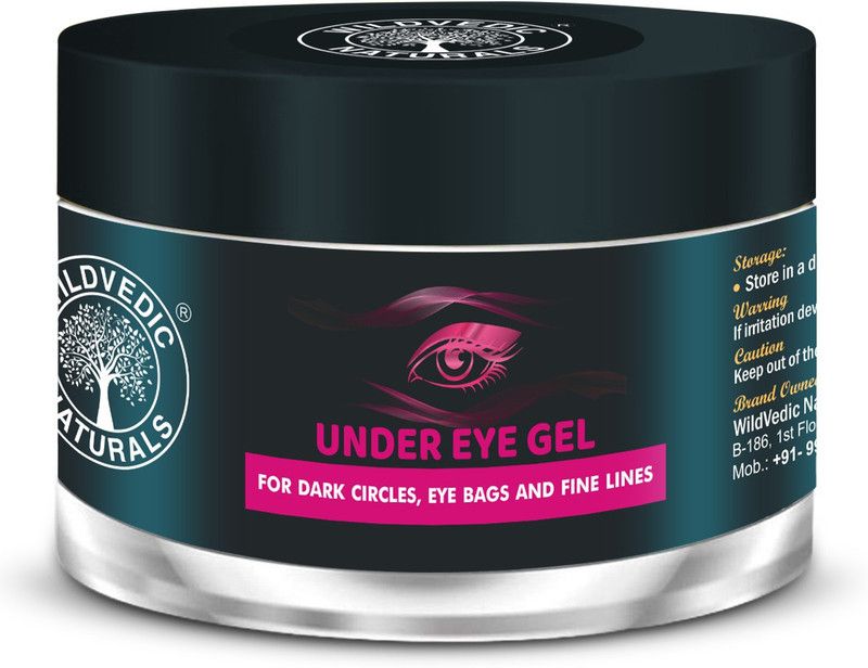 Wildvedic naturals Under Eye Cream for Dark Circles, Wrinkles & Eye Bags  (50 g)