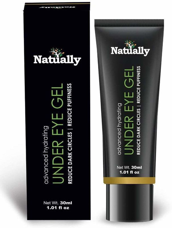 Natually Hydrating Under Eye Cream Gel for Reduce Dark Circles, Puffiness & Wrinkles  (30 ml)
