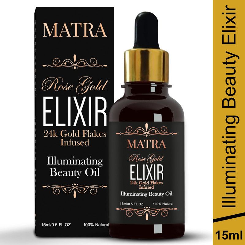 Matra Rose Gold Illuminating Beauty Oil  (15 ml)
