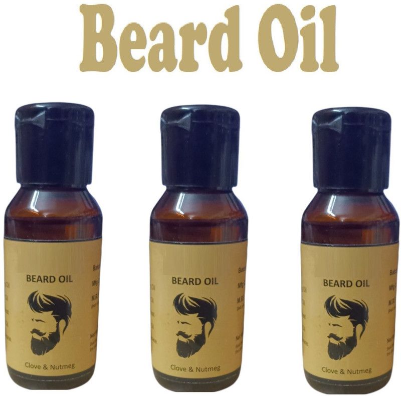 GFSU Perfect Beard Growth Oil for Men Pack Of 3 180 ML Hair Oil  (180 g)