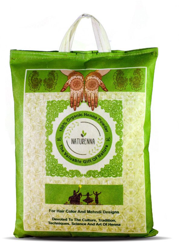 Naturenna 100% Natural Henna Powder (Triple Filtered/Cloth Filtered)  (400 g)