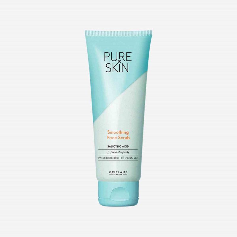 Oriflame Sweden PURE SKIN Smoothing Face Scrub 75ml  (75 ml)